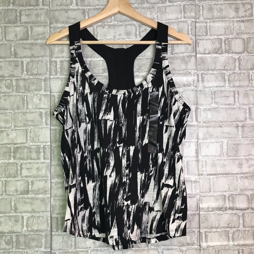 Banana Republic Racerback Tank Back Zipper Size L